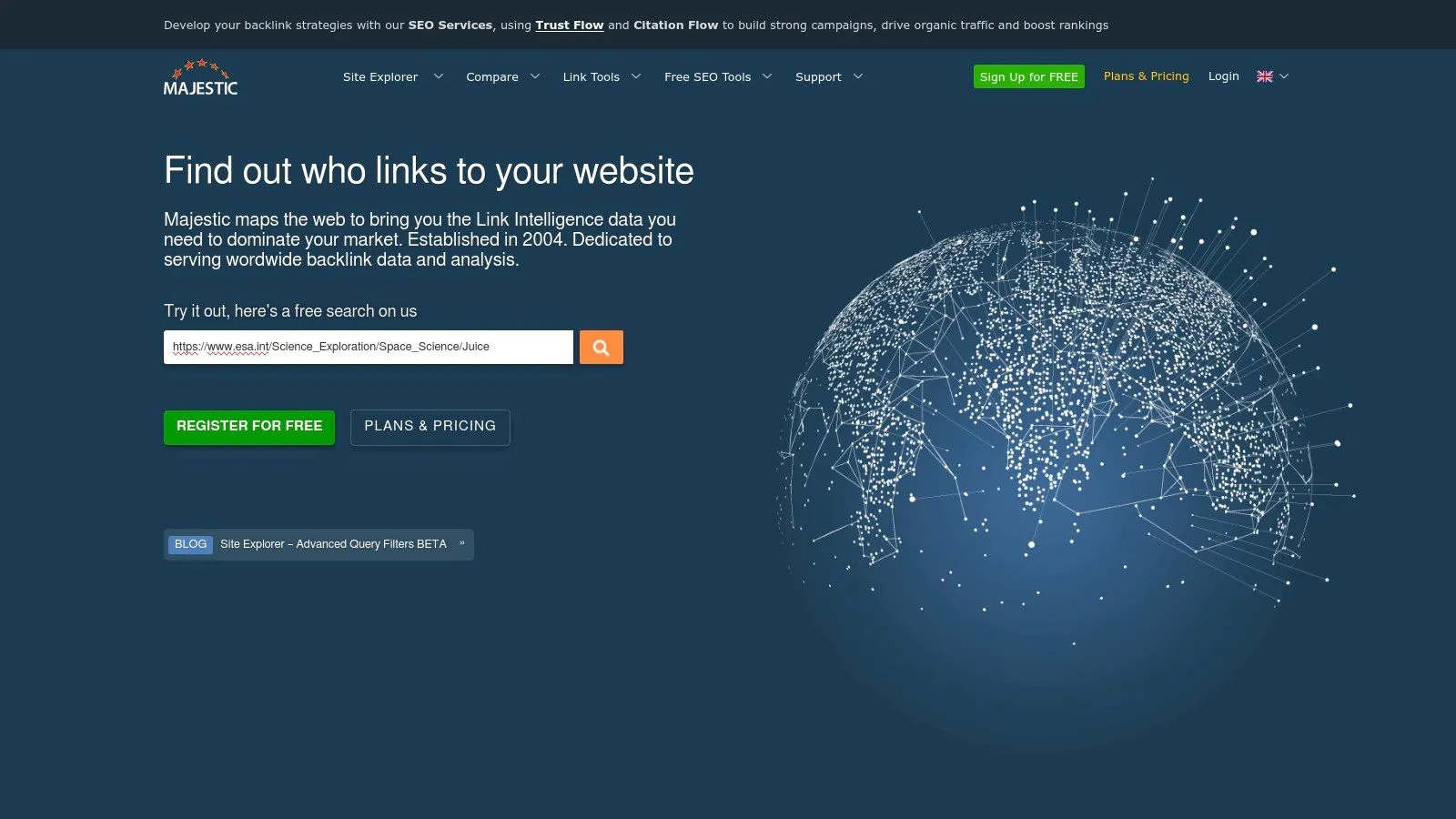 Majestic — Site Explorer