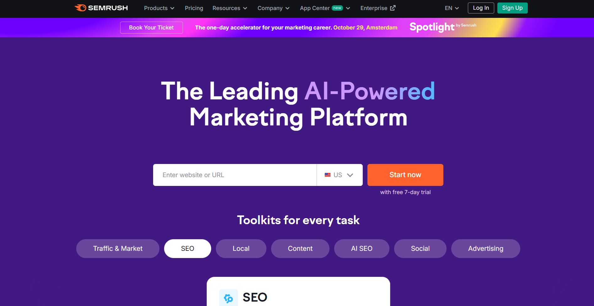 Semrush Link Building Tool